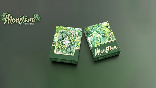 Monstera (Green) Playing Cards by TCC Presents