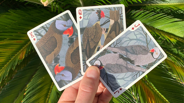 Bicycle Parrot Extinct Playing Cards