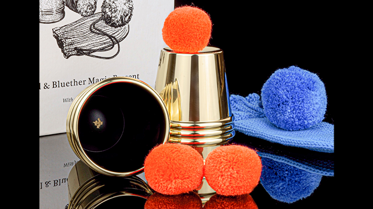 トミーワンダー ツーカップ Tommy Wonder Cups & Balls Set 2.0 (Brass) by Raphael and Bluether Magic- Trick