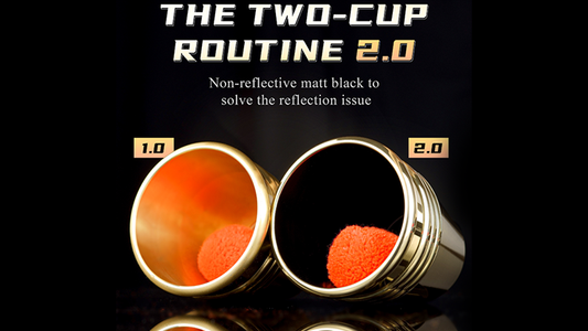 トミーワンダー ツーカップ Tommy Wonder Cups & Balls Set 2.0 (Brass) by Raphael and Bluether Magic- Trick