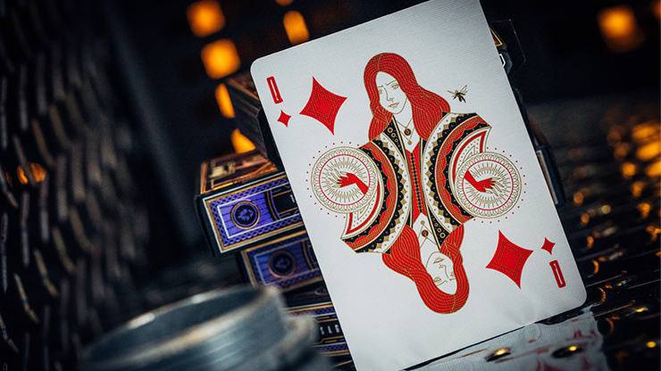アベンジャーズ インフィニティ　セガ 紫 トランプ Avengers: Infinity Saga Playing Cards by theory11