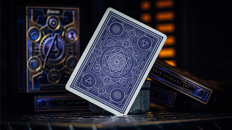 アベンジャーズ インフィニティ　セガ 紫 トランプ Avengers: Infinity Saga Playing Cards by theory11