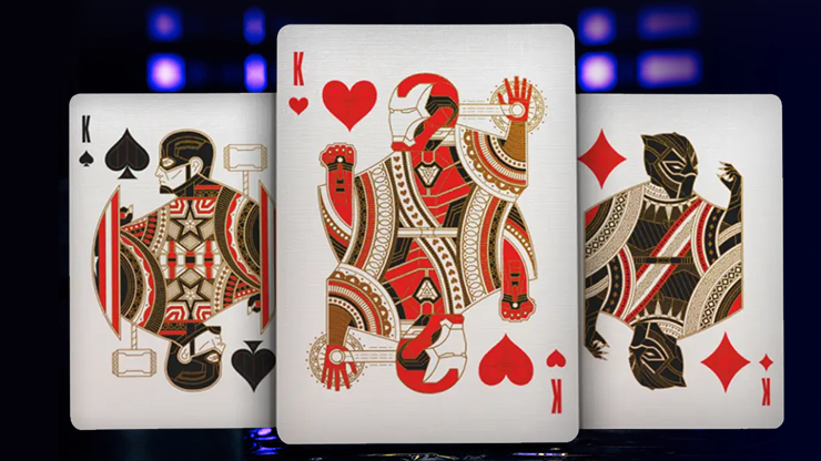 アベンジャーズ インフィニティ　セガ 紫 トランプ Avengers: Infinity Saga Playing Cards by theory11
