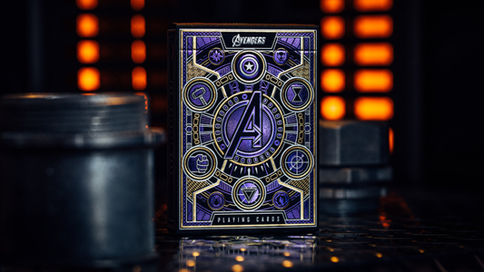 アベンジャーズ インフィニティ　セガ 紫 トランプ Avengers: Infinity Saga Playing Cards by theory11