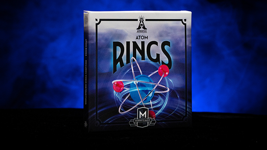 ATOM RINGS (Gimmicks and Instructions) by Apprentice Magic  - Trick