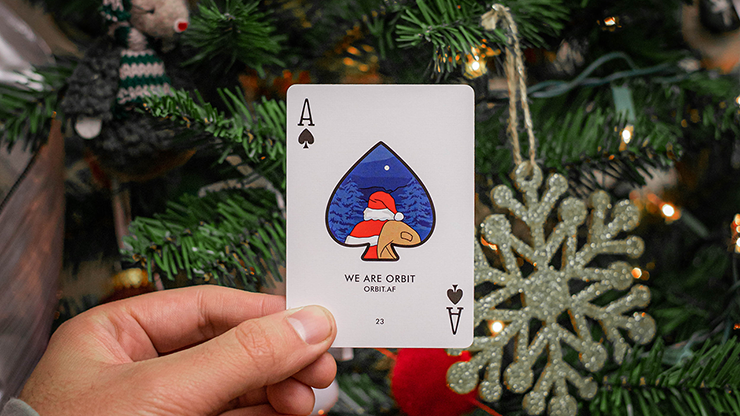 オービット クリスマス Orbit Christmas Playing Cards