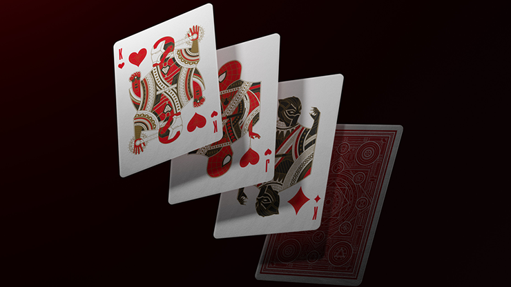アベンジャーズ 赤 トランプ   Avengers: Red Edition Playing Cards by theory11