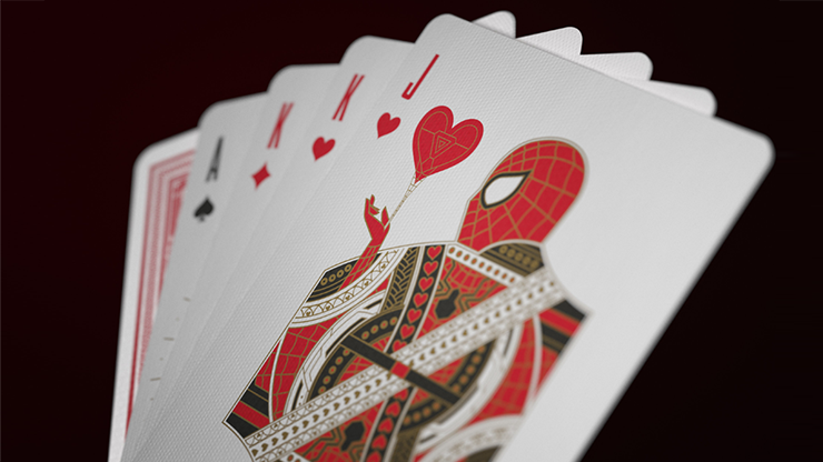 アベンジャーズ 赤 トランプ   Avengers: Red Edition Playing Cards by theory11