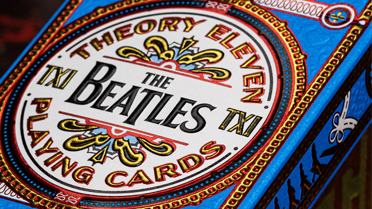 The Beatles (Blue) Playing Cards by theory11