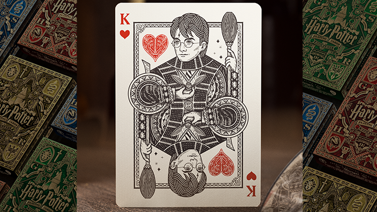 ハリーポッター トランプ 赤 グリフィンドール Harry Potter (Red-Gryffindor)Playing Cards by theory11