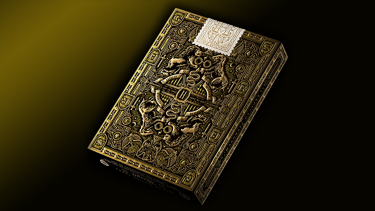 ハリーポッター トランプ 黄色 ハッフルパフ Harry Potter (Yellow-Hufflepuff) Playing Cards by theory11