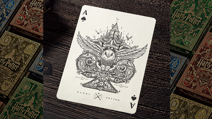ハリーポッター トランプ 黄色 ハッフルパフ Harry Potter (Yellow-Hufflepuff) Playing Cards by theory11