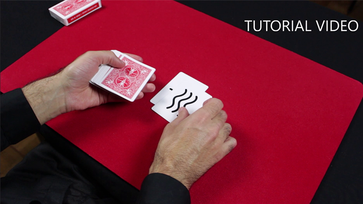 バイシクル スペシャルESPカード  Bicycle Special ESP Red Playing Cards (plus 15 Online Effects)