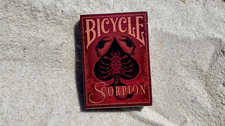 Bicycle Scorpion (Red) Playing Cards