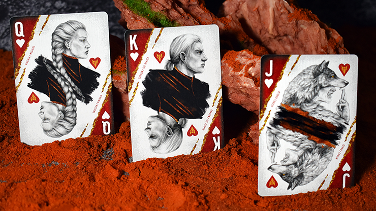 Red Rising Playing Cards by Midnight Cards