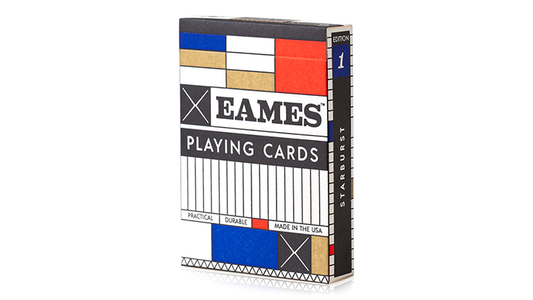 Eames (Starburst Blue) Playing Cards by Art of Play