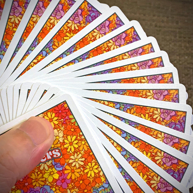 Bicycle Funky Flowers Playing Cards  by HONNE Yasuyuki