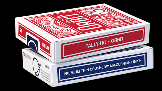オービット×タリホーサークルバック トランプ 青 Orbit Tally Ho Circle Back (Blue) Playing Cards