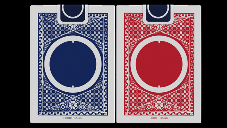 オービット×タリホーサークルバック トランプ 青 Orbit Tally Ho Circle Back (Blue) Playing Cards