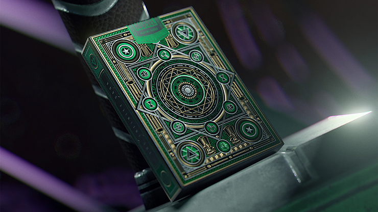アベンジャーズ グリーン エディション Avengers: Green Edition Playing Cards by theory11