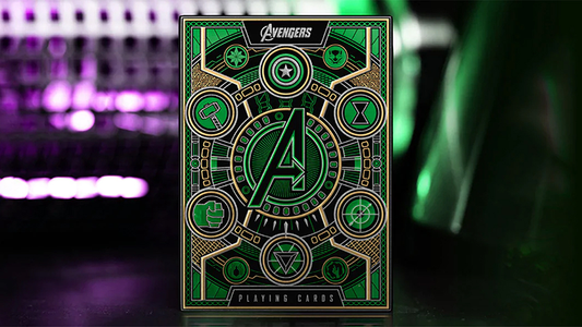 アベンジャーズ グリーン エディション Avengers: Green Edition Playing Cards by theory11