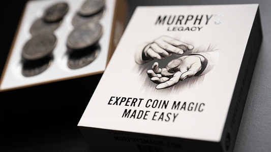 David Roth Expert Coin Magic Made Easy Complete Set by Murphy's Magic Supplies