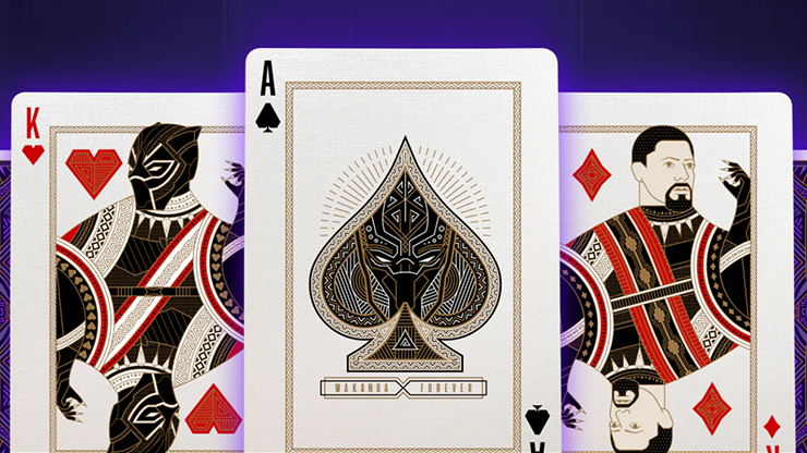 ブラックパンサー トランプ Black Panther Playing Cards by theory11
