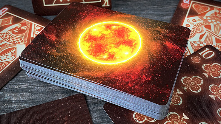 Bicycle Stargazer Sun Spot Playing Cards