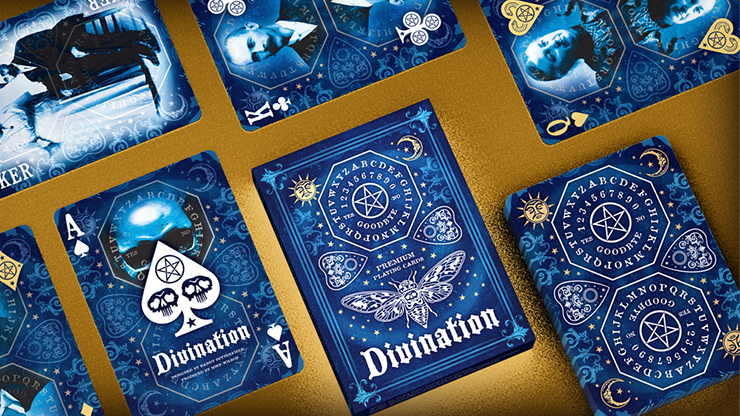 Divination (Blue) Playing Cards by Midnight Cards