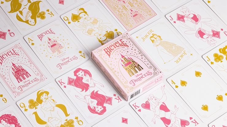 バイシクル ディズニー プリセスピンク / Bicycle Disney Princess (Pink) by US Playing Card Co.