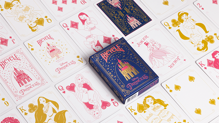 バイシクル ディズニー プリンセス ネイビー/ Bicycle Disney Princess (Navy) by US Playing Card Co.