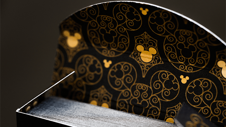 バイシクル ディズニー ミッキーマウス 黒色&金色/ Bicycle Disney Mickey Mouse (Black and Gold) by US Playing Card Co.