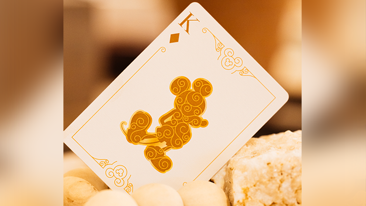 バイシクル ディズニー ミッキーマウス 黒色&金色/ Bicycle Disney Mickey Mouse (Black and Gold) by US Playing Card Co.