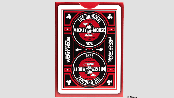 バイシクル ディズニー クラシックミッキーマウス/ Bicycle Disney Classic Mickey Mouse (Red)  by US Playing Card Co.