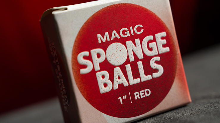 スポンジボール 赤 4個入り 直径2.5cm Magic Sponge Balls 4PK RED 1" by Murphy's Magic