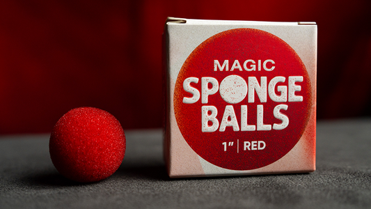 スポンジボール 赤 4個入り 直径2.5cm Magic Sponge Balls 4PK RED 1" by Murphy's Magic