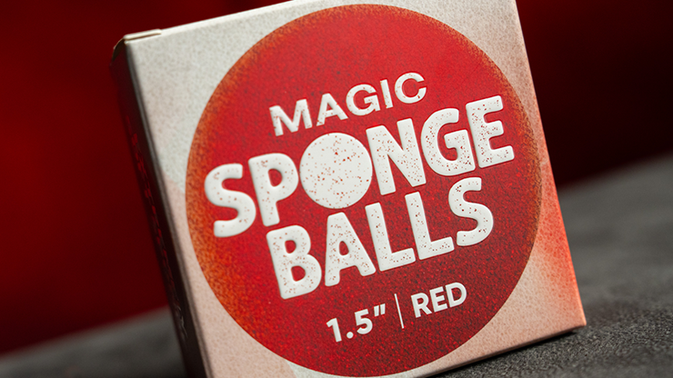 スポンジボール 赤 4個入り 直径4cm Magic Sponge Balls 4PK RED 1.5" by Murphy's Magic