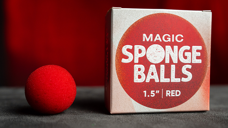 スポンジボール 赤 4個入り 直径4cm Magic Sponge Balls 4PK RED 1.5" by Murphy's Magic