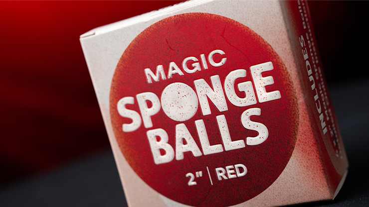 スポンジボール 赤 4個入り 直径5cm Magic Sponge Balls 4PK RED 2" by Murphy's Magic