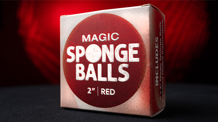 スポンジボール 赤 4個入り 直径5cm Magic Sponge Balls 4PK RED 2" by Murphy's Magic