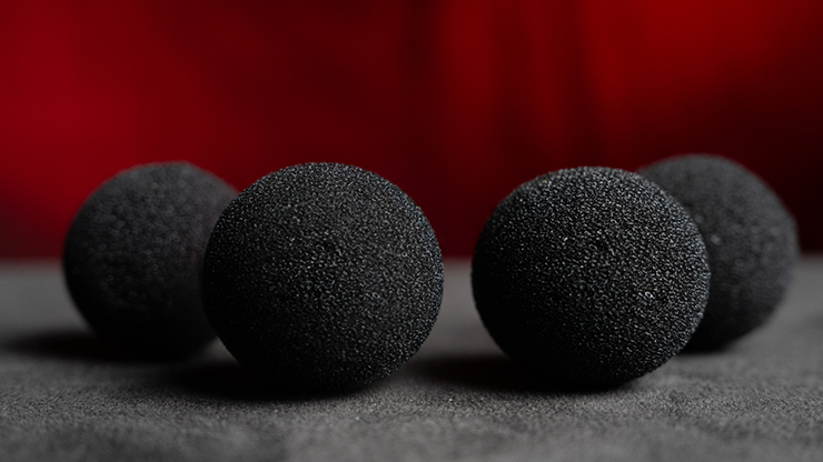 スポンジボール 黒 4個入り 直径5cm Magic Sponge Balls 4PK BLACK 2" by Murphy's Magic