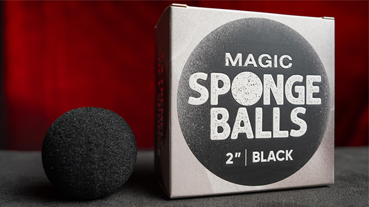 スポンジボール 黒 4個入り 直径5cm Magic Sponge Balls 4PK BLACK 2" by Murphy's Magic