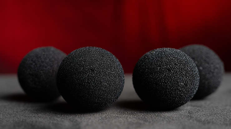 スポンジボール 黒 4個入り 直径4cmMagic Sponge Balls 4PK BLACK 1.5" by Murphy's Magic