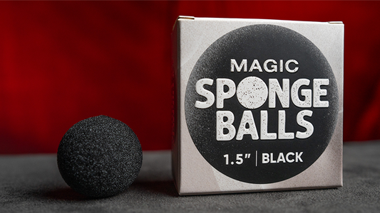 スポンジボール 黒 4個入り 直径4cmMagic Sponge Balls 4PK BLACK 1.5" by Murphy's Magic