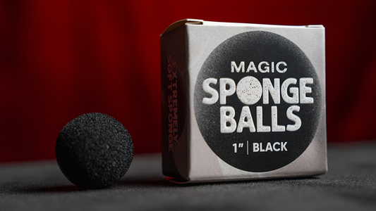 スポンジボール 黒 4個入り 直径2.5cm Magic Sponge Balls 4PK BLACK 1" by Murphy's Magic