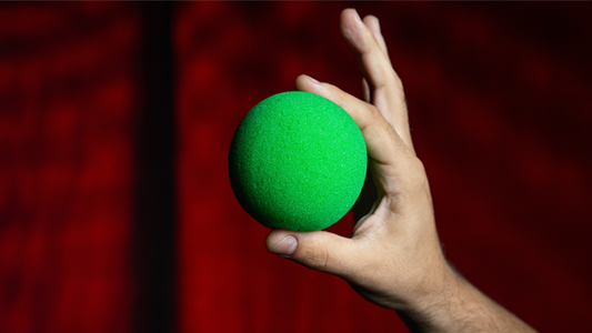 スポンジボール 緑 4個入り 直径7.5cm Magic Sponge Balls 4PK GREEN 3" by Murphy's Magic