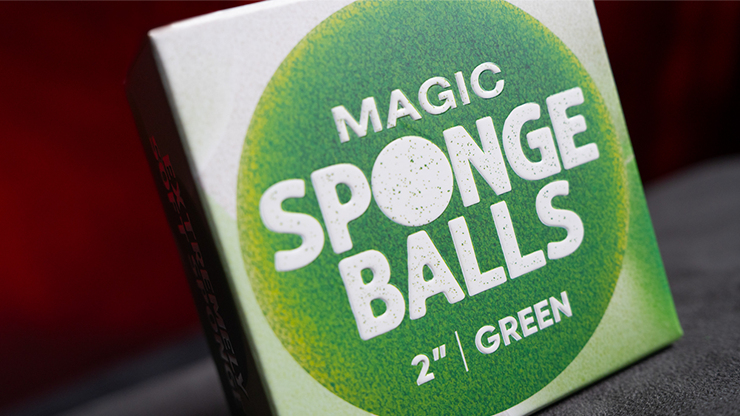 スポンジボール 緑 4個入り 直径5cm Magic Sponge Balls 4PK GREEN 2" by Murphy's Magic