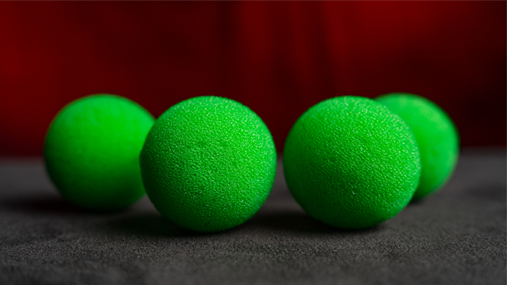 スポンジボール 緑 4個入り 直径4cm Magic Sponge Balls 4PK GREEN 1.5" by Murphy's Magic