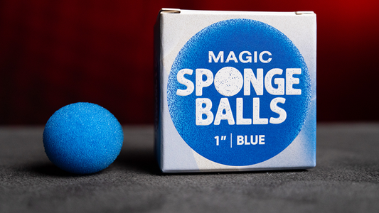 スポンジボール 青 4個入り 直径2.5cm　Magic Sponge Balls 4PK BLUE 1" by Murphy's Magic
