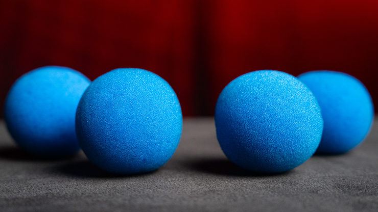 スポンジボール 青 4個入り 直径4cm Magic Sponge Balls 4PK BLUE 1.5" by Murphy's Magic